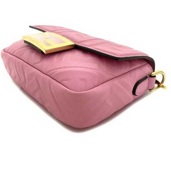 FENDI Pink Leather Shoulder Bag - Picture 8 of 10